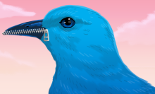 Twitter bird silenced