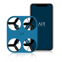 air neo drone next to a smart phone